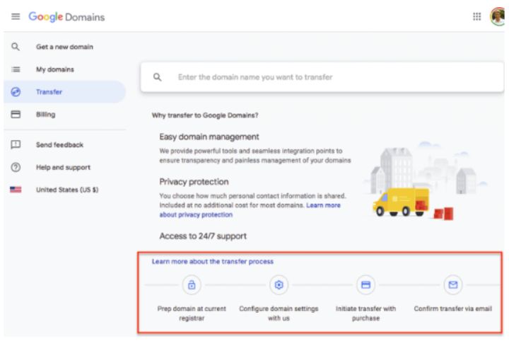 Google Domain Management