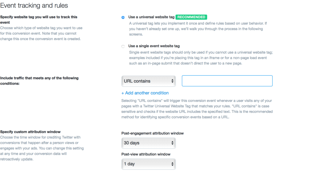 Event Tracking Rules