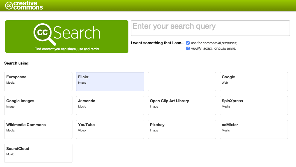 Creative Commons Search