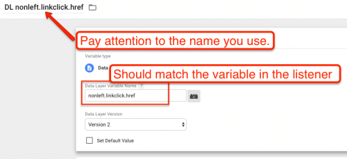 3 Data Layer Variable