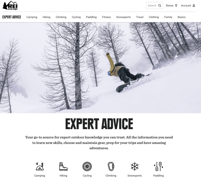 REI Expert Advice