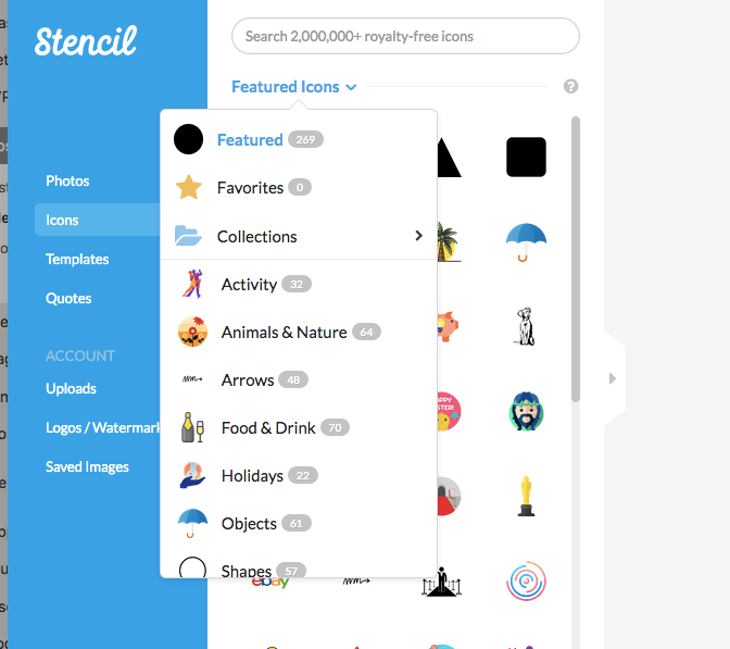 Stencil Icons